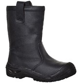 Portwest FW29 Steelite Rigger Boot Scuff Cap S3 SR - Black