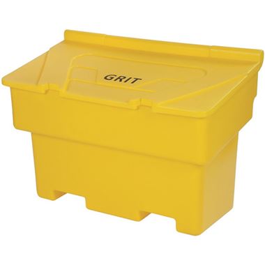 250kg/200L Yellow Stackable Salt Bin