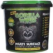 GREEN Biodegradable Gorilla Wipes (Bucket of 250 Wipes) 1012TUBGREEN