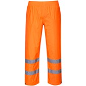 Portwest H441 Orange Hi Vis Waterproof Trousers