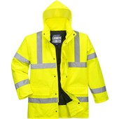 Portwest S460 Yellow Padded Waterproof Hi Vis Jacket