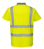 Portwest S477 Yellow Hi Vis Polo Shirt