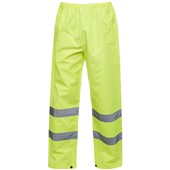 Uneek UC807 Yellow Hi Vis Waterproof Trousers