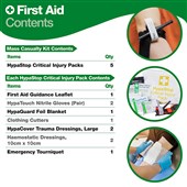 Mass Casualty Critical Injury Kit