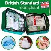 BS8599-1 Compliant First Aid Kit in Grab Bag