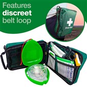 Schiller FRED PA-1 Automatic Defibrillator Bundle with Wall Cabinet