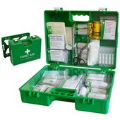 BS8599-1 High Risk PLUS Industrial First Aid Kit with Wall Mount Bracket