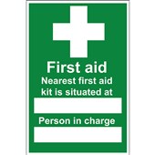 HSE First Aid Compliance Pack