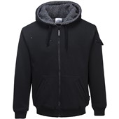 Portwest KS32 Pewter Padded Hooded Jacket