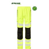 Pulsar Life LFE906 Yellow GRS Recycled Waterproof Hi Vis Overtrouser
