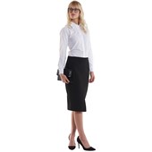 Uneek UC703 Ladies Pinpoint Oxford Long Sleeve Shirt 140g