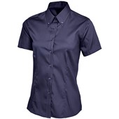 Uneek UC704 Ladies Pinpoint Oxford Short Sleeve Shirt 140g