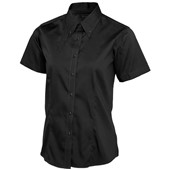 Uneek UC704 Ladies Pinpoint Oxford Short Sleeve Shirt 140g