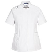 Portwest LW22 Women's Polycotton Stretch Medical Maternity Tunic 145g