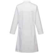 Portwest LW63 Women's White Polycotton Standard Coat 210g