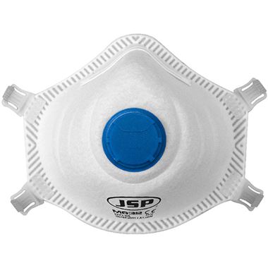 JSP M632 FFP3 Valved Moulded Disposable Masks (Pack 10) BGZ130-000-A00