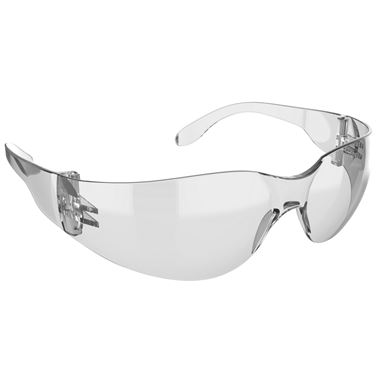 JSP M9400 Wraplite Clear Safety Glasses ASA718-1B1-124 - Anti Scratch & Anti Mist Hardia Lens