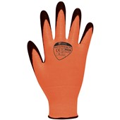 Polyco Matrix Orange PU Work Gloves MOP with PU Coating - 15g Cut Level 3