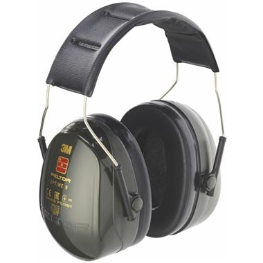 3M Peltor Optime II Headband Ear Defender H520A - SNR 31dB