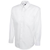 Uneek UC701 Mens Long Sleeve Pinpoint Oxford Shirt