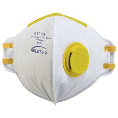 Portwest P153 FFP1D Valved Fold Flat Disposable Masks (Pack 20)