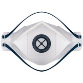 Portwest P291 Eagle FFP2 Valved Dolomite Fold Flat Disposable Masks (Pack 10)