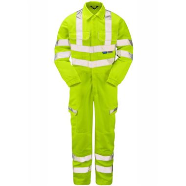 Pulsar P349 Yellow Combat Hi Vis Overalls