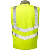 Pulsar P422-R Yellow GRS Recycled Sleeved Hi Vis Bodywarmer