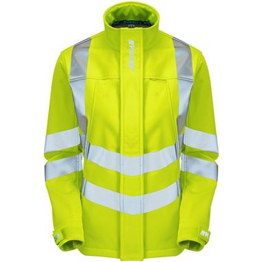 Pulsar P706 Yellow Women's Hi Vis Softshell Jacket (3L)