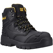 Caterpillar Striver XL 6" Waterproof Safety Boot S7 HRO LG SC FO SR - Black
