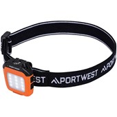 Portwest PA74 USB Rechargeable Multi-Function LED Cap Head Torch - 40/150/200 Lumens