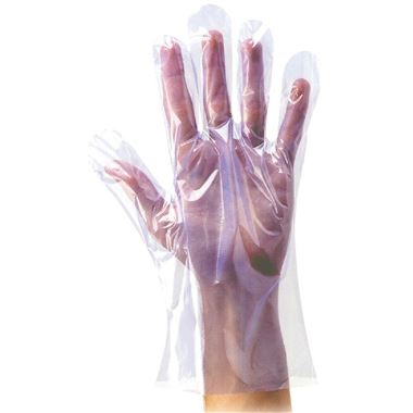 Polyco Bodyguards PE100 Digit Clear Polythene Gloves (Pk100)