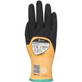 Polyco Polyflex PETH Eco Friendly Thermal Lined Latex Coated Work Gloves - 10g Cut Level 3