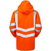 Pulsar PR502 Rail Orange Padded Waterproof Hi Vis Storm Jacket