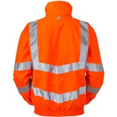 Pulsar PR515 Rail Orange Mesh Lined Waterproof Hi Vis Bomber Jacket