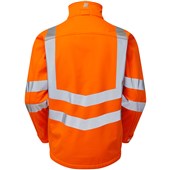Pulsar PR535-R Rail Orange GRS Recycled Hi Vis Softshell Jacket (3L)