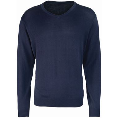 Premier PR694 Knitted V Neck Sweater