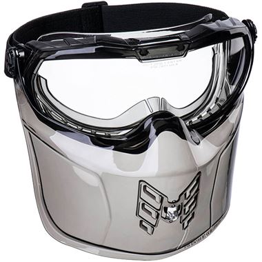 Portwest PS22 Clear Ultra Safe Faceshield Goggle - Anti Mist & Anti Scratch Lens