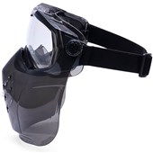 Portwest PS22 Clear Ultra Safe Faceshield Goggle - Anti Mist & Anti Scratch Lens
