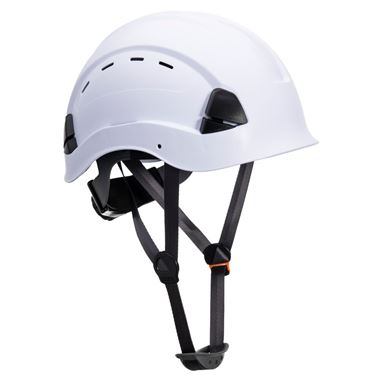 Portwest PS63 Height Endurance Safety Helmet - Vented Wheel Ratchet Short Peak