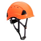 Portwest PS63 Height Endurance Safety Helmet - Vented Wheel Ratchet Short Peak