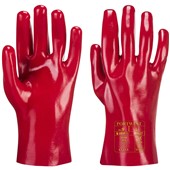 Portwest A427 PVC Gauntlet Gloves 27cm - 12g