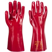 Portwest A435 PVC Gauntlet Gloves 35cm - 12g