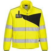 Portwest PW275 PW2 Yellow/Black Hi Vis Softshell Jacket (2L)