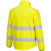 Portwest PW275 PW2 Yellow/Black Hi Vis Softshell Jacket (2L)