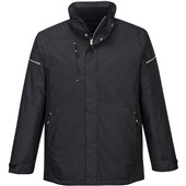 Portwest PW362 PW3 Black Padded Waterproof Winter Jacket