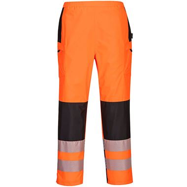 Portwest PW386 PW3 Orange Women's Waterproof Hi Vis Rain Trouser