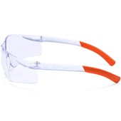 Portwest PW38 Pan View Clear Safety Glasses - Anti Scratch & Anti Fog Lens