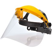 Portwest PW91 Polycarbonate Face Shield Visor and Browguard Unit