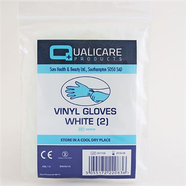 Vinyl Powder Free Gloves AQL1.5 (Pair)